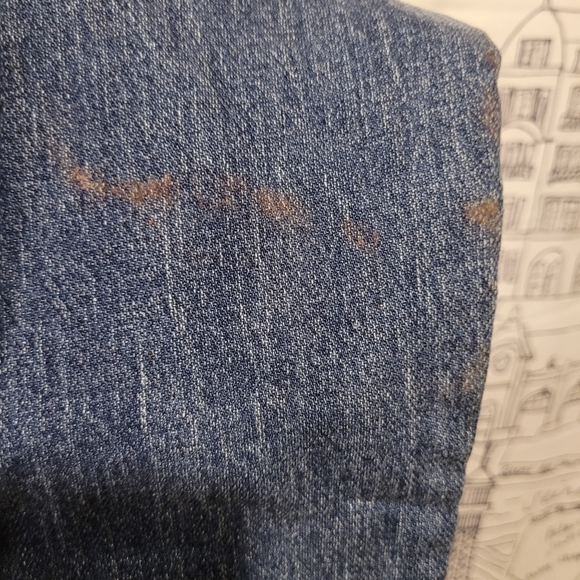 NWT Cat & Jack Adjustable Waist Floral Embellishment Stretch Girlfriend Jeans 12 - Picture 3 of 5